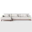 Sofá Doha Living Fixo com Chaise