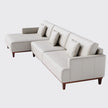 Sofá Doha Living Fixo com Chaise