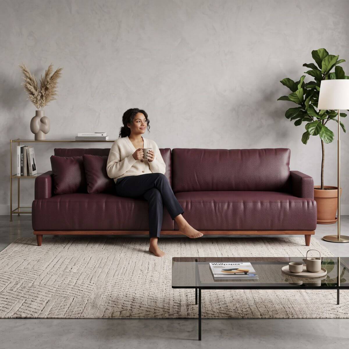 Sofá Living Fixo Doha
