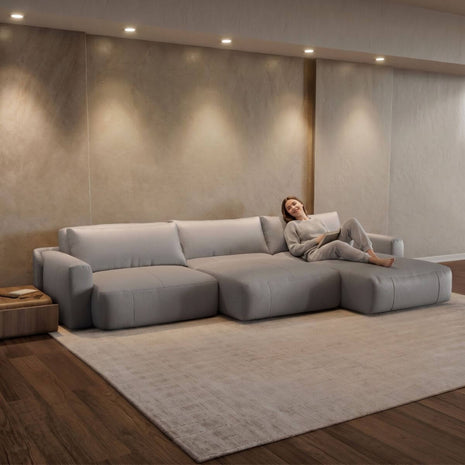 Sofá Cama Ibiza 3 Módulos Sem Caixa com Super Chaise