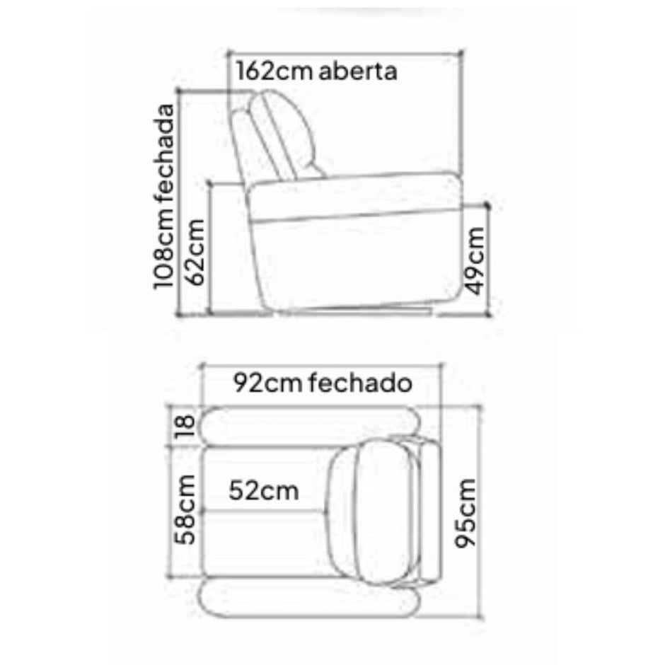 Poltrona Confort Elétrica