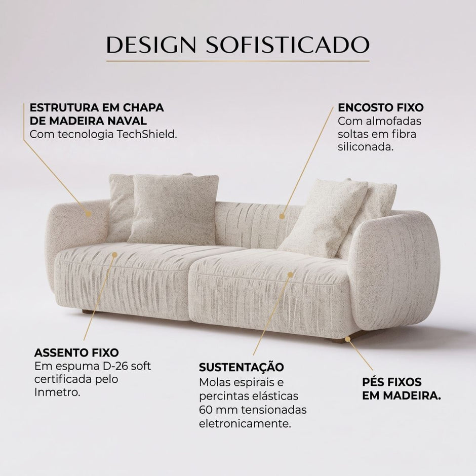Sofá Living Modulado Capri