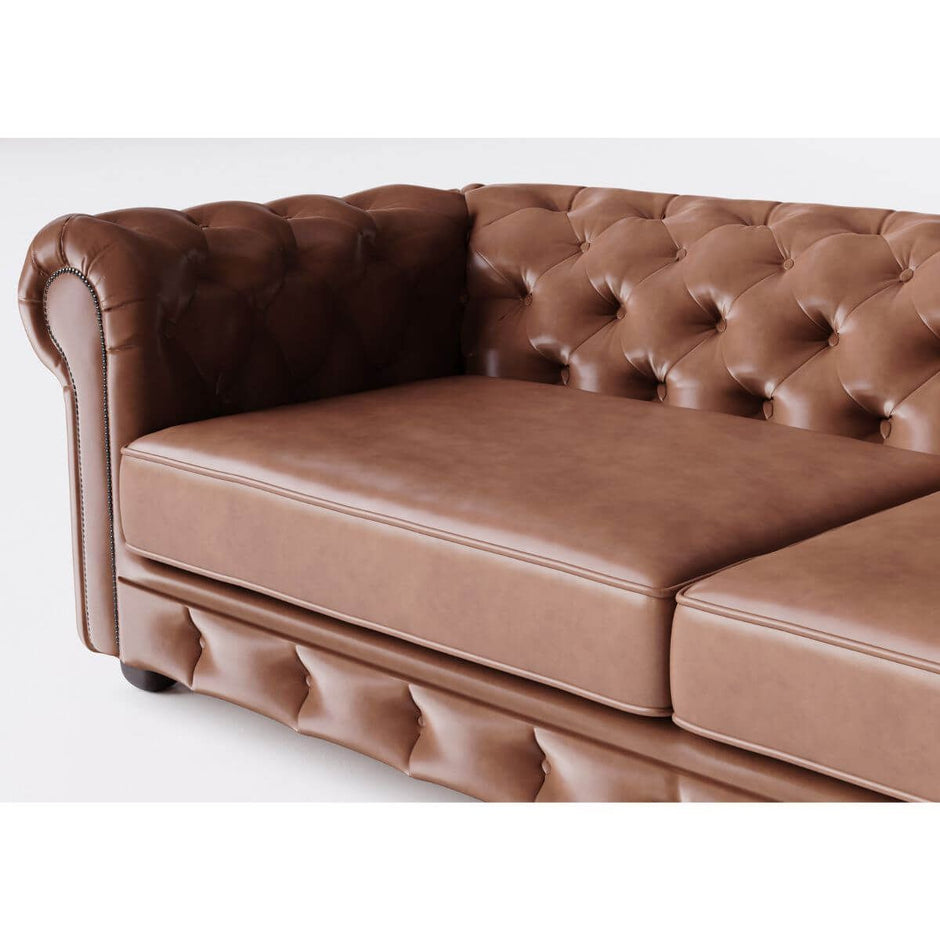 Sofá Living Fixo Chesterfield