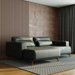 Sofá Living Modulado Houston 2 Módulos com Chaise