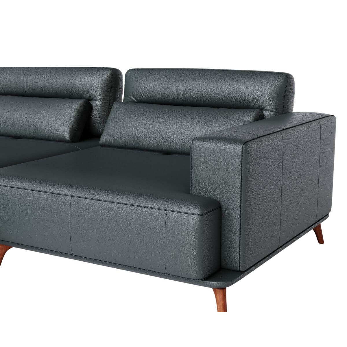 Sofá Living Modulado Houston 2 Módulos com Chaise