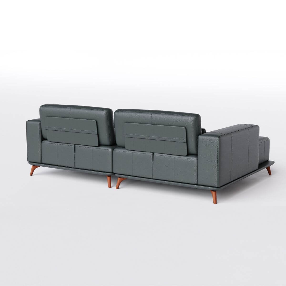 Sofá Living Modulado Houston 2 Módulos com Chaise