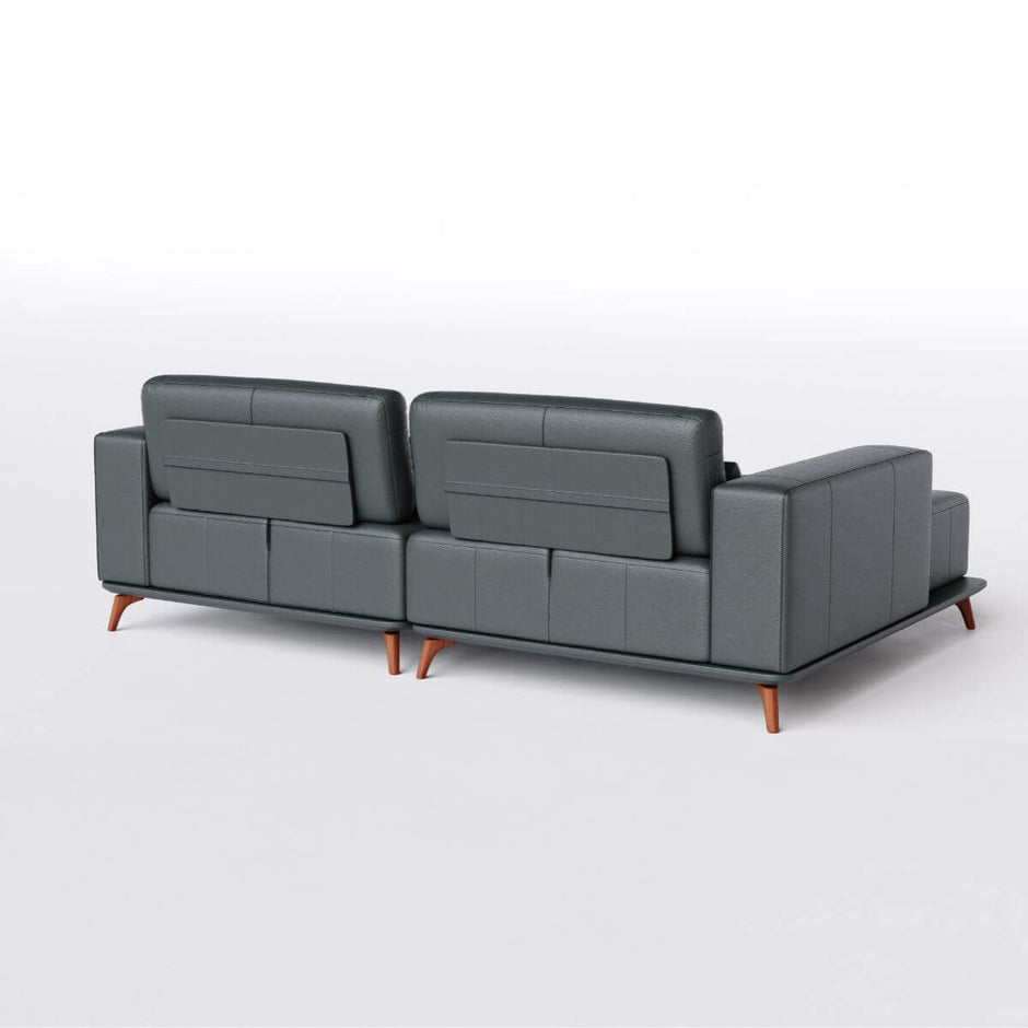 Sofá Living Modulado Houston 2 Módulos com Chaise