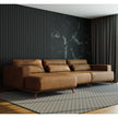 Sofá Living Modulado Houston 3 Módulos com Chaise
