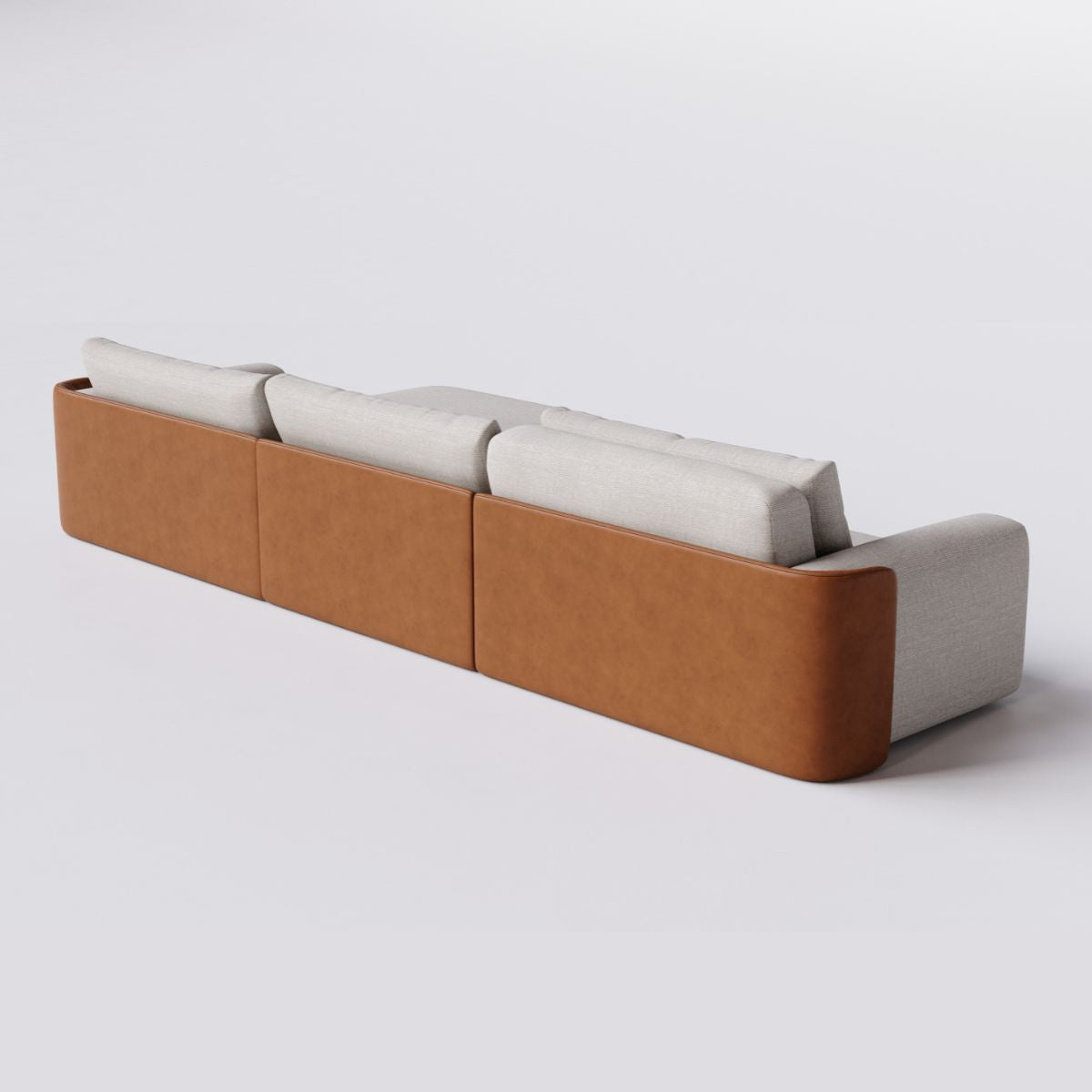 Sofá Cama Ibiza 3 Módulos Sem Caixa com Super Chaise
