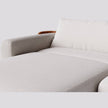 Sofá Cama Ibiza 2 Módulos Sem Caixa com Super Chaise