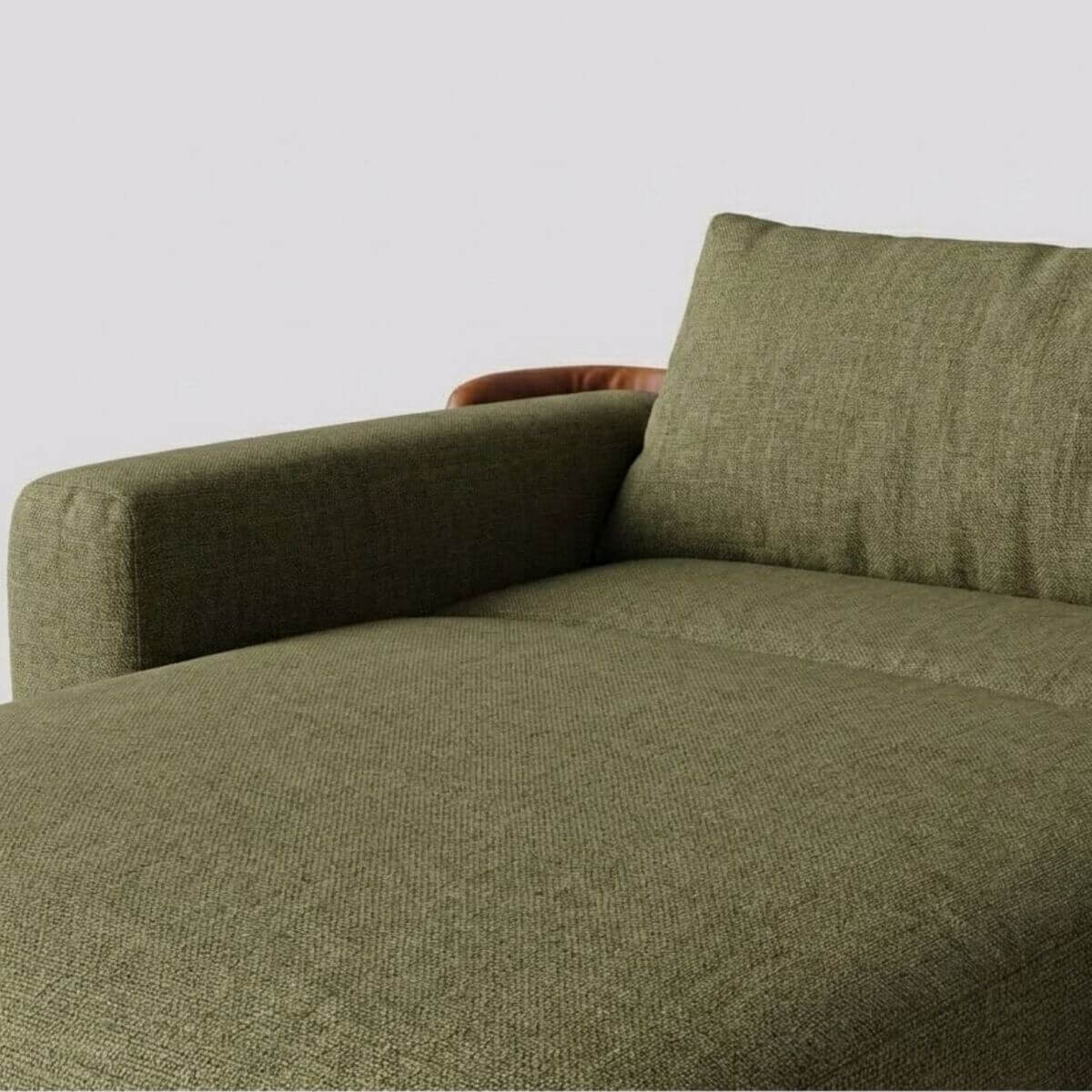 Sofá Cama Ibiza 2 Módulos Sem Caixa com Super Chaise
