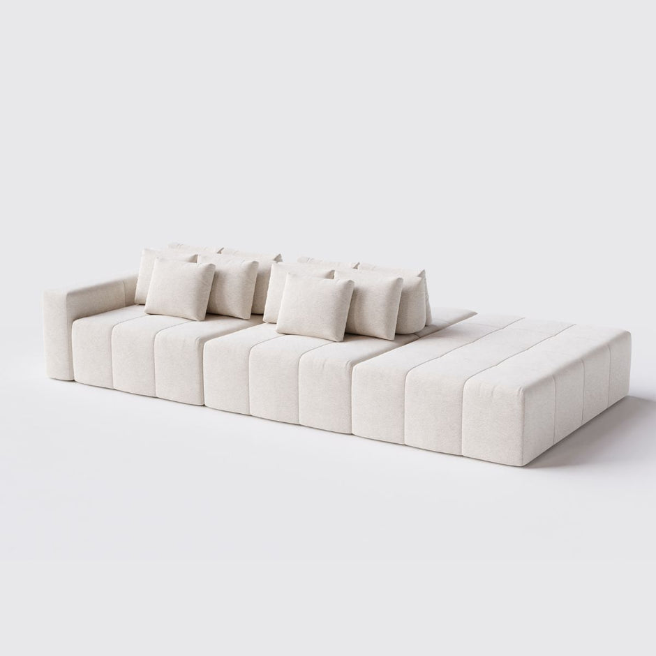Sofá Ilha de Santorini 3 Módulos P160 cm Com Braço
