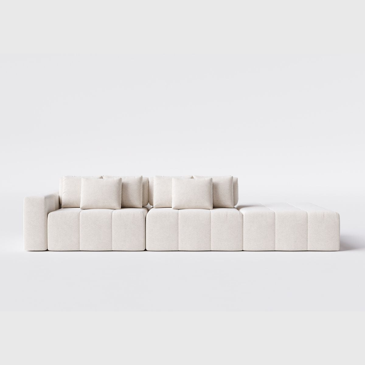 Sofá Ilha de Santorini 3 Módulos P160 cm Com Braço