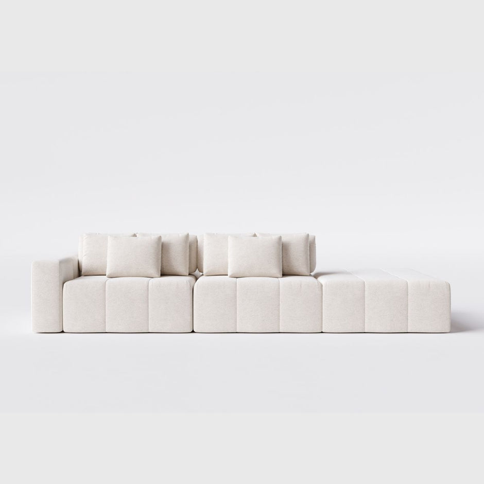 Sofá Ilha de Santorini 3 Módulos P160 cm Com Braço