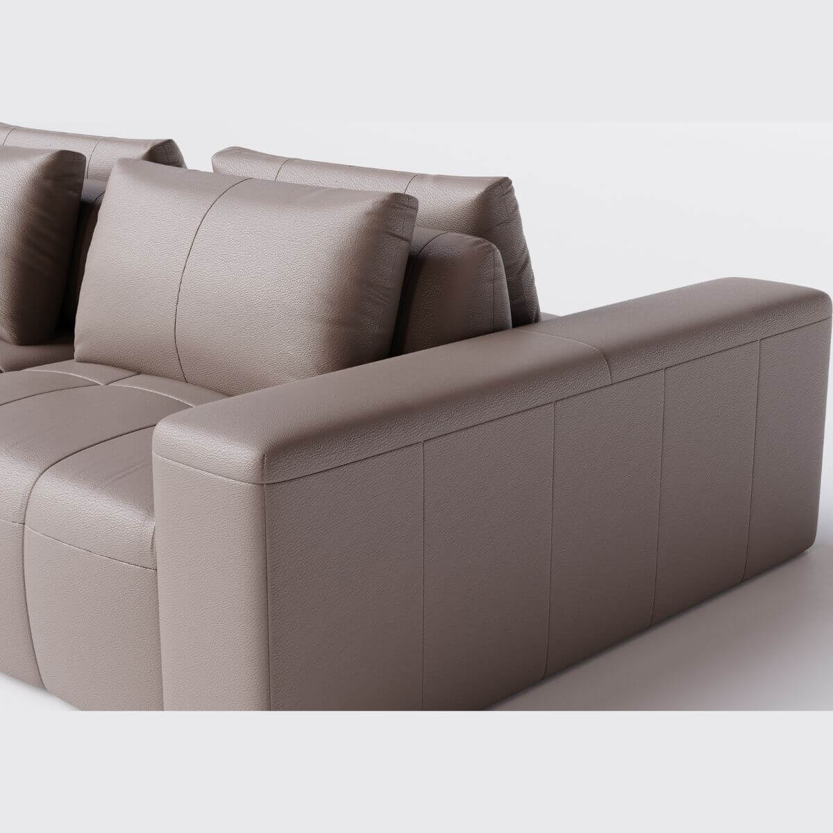 Sofá Ilha de Santorini 3 Módulos P160 cm Com Braço