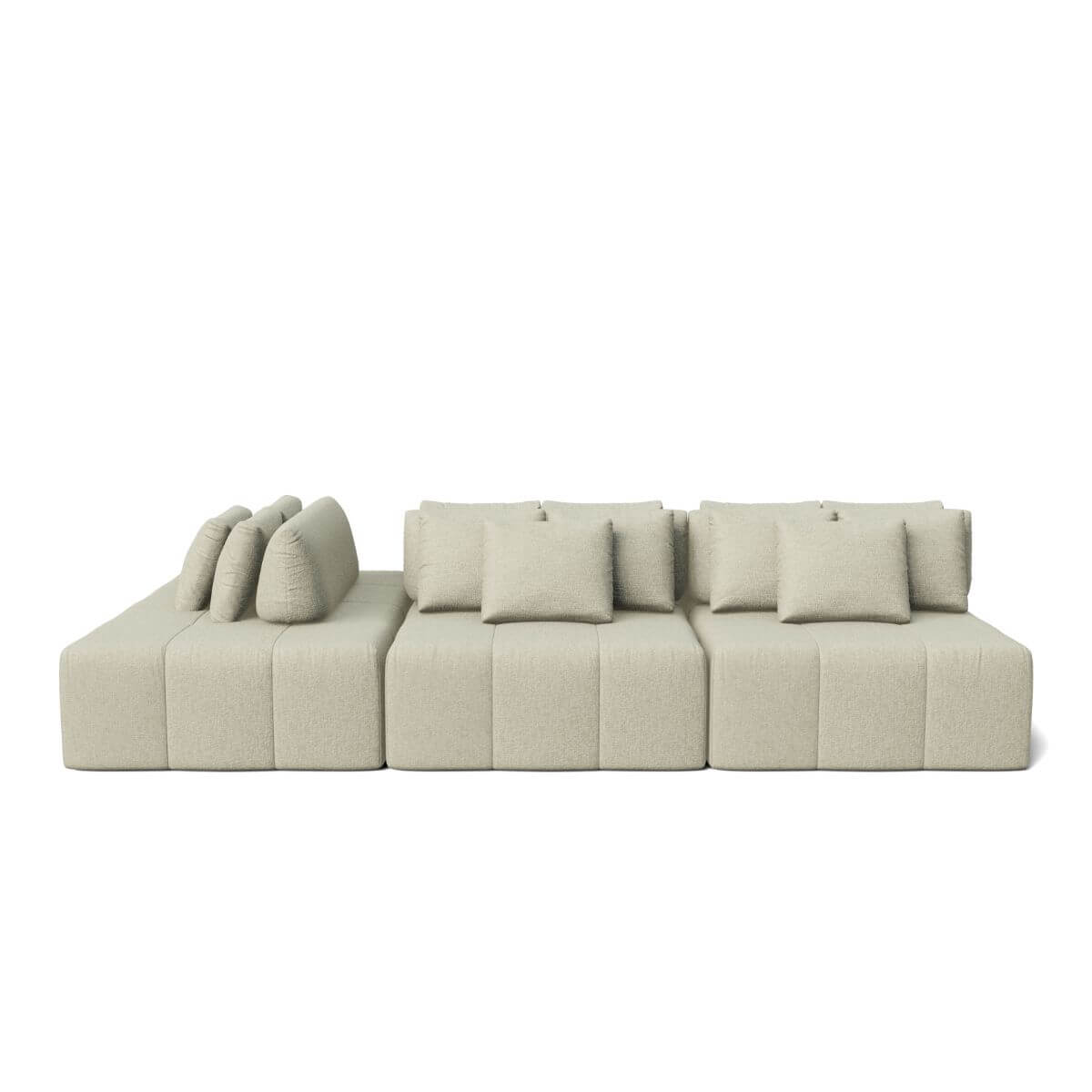 Sofá Ilha de Santorini 3 Módulos de P180 cm