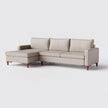 Sofá Living Fixo Viena com Chaise