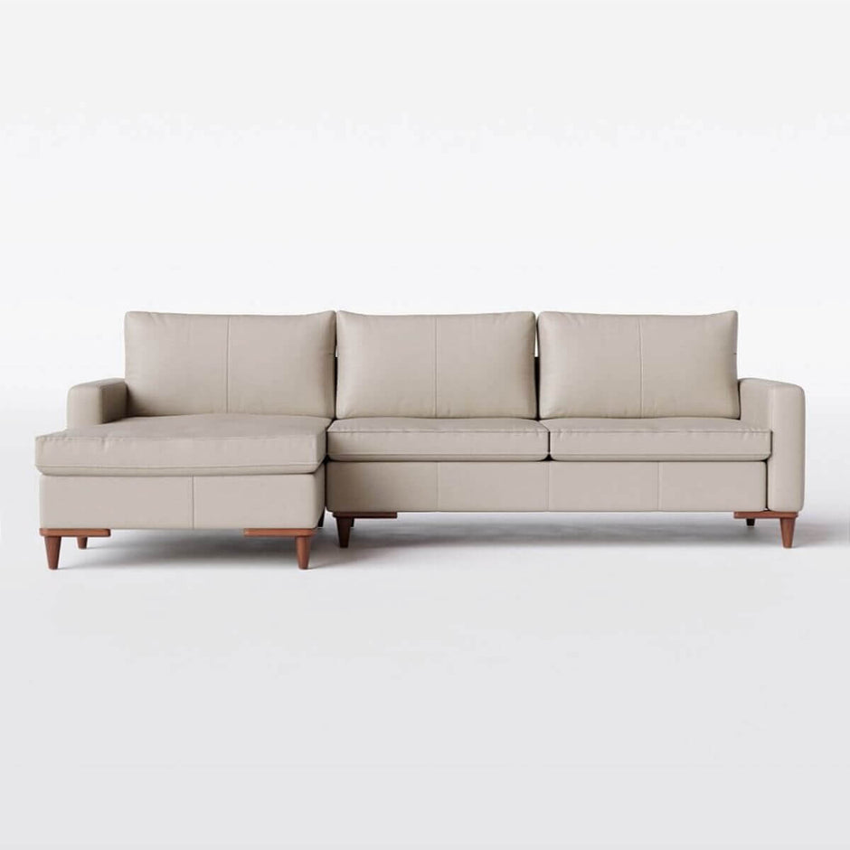 Sofá Living Fixo Viena com Chaise