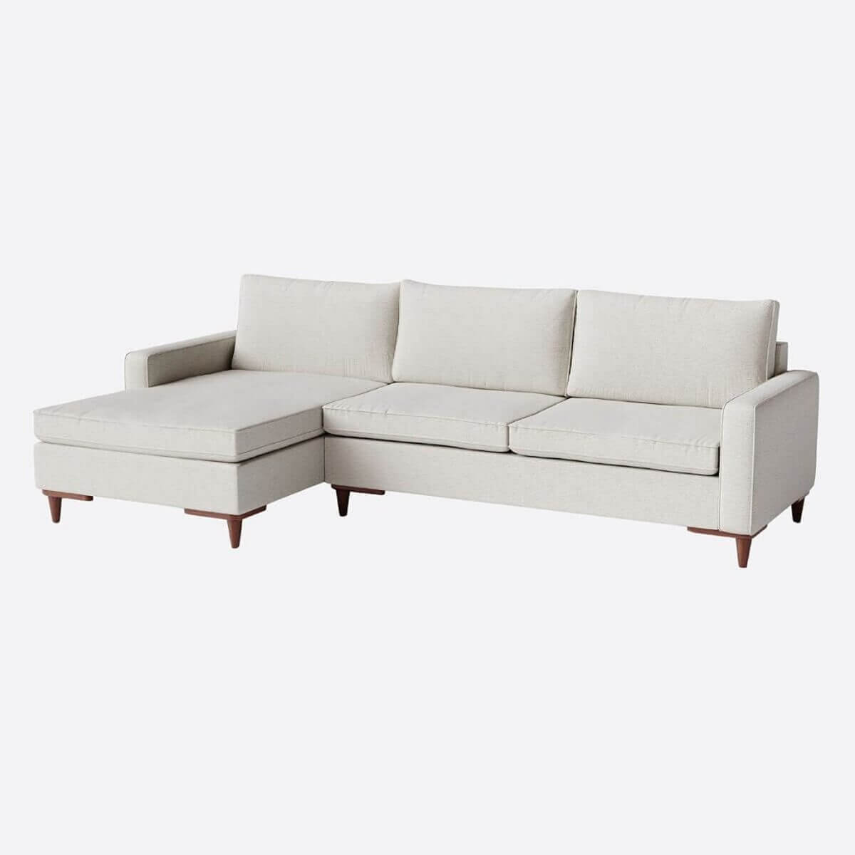 Sofá Living Fixo Viena com Chaise