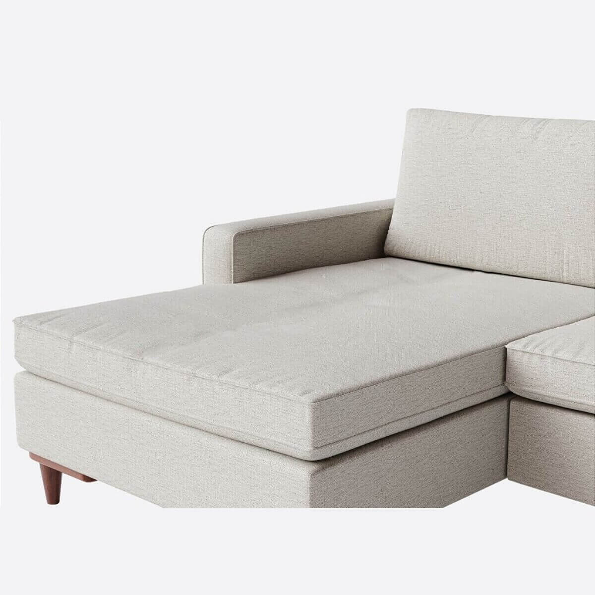 Sofá Living Fixo Viena com Chaise