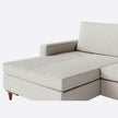 Sofá Living Fixo Viena com Chaise