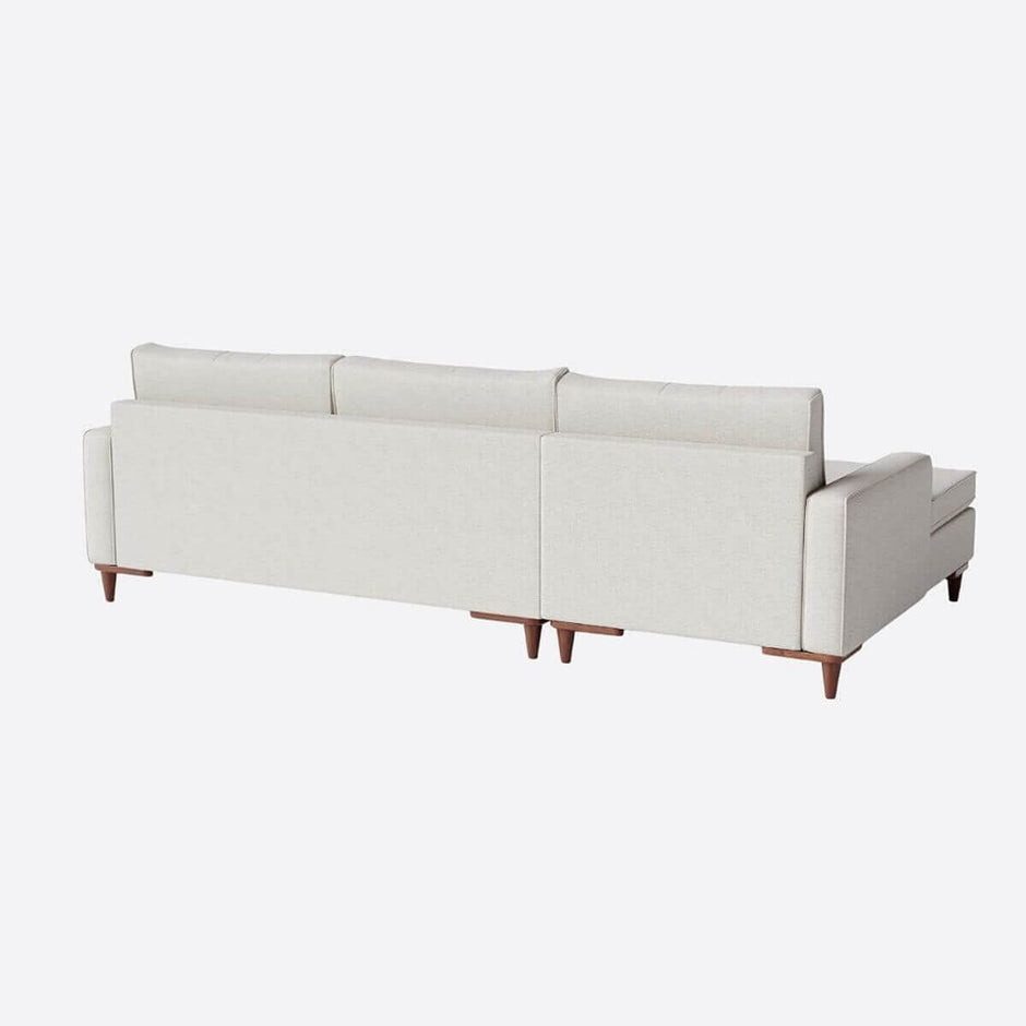Sofá Living Fixo Viena com Chaise