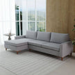 Sofá Living Fixo Viena com Chaise