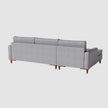 Sofá Living Fixo Viena com Chaise
