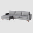 Sofá Living Fixo Viena com Chaise