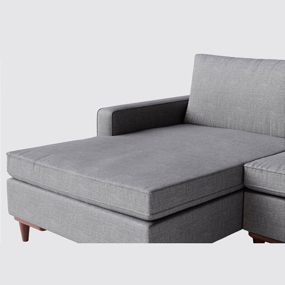 Sofá Living Fixo Viena com Chaise