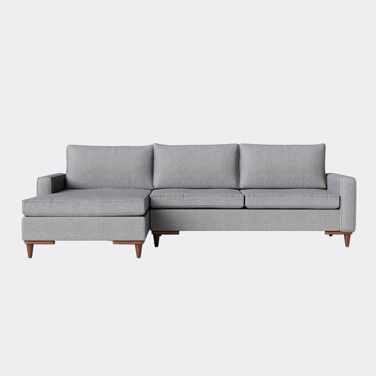Sofá Living Fixo Viena com Chaise