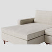 Sofá Living Fixo Viena com Chaise