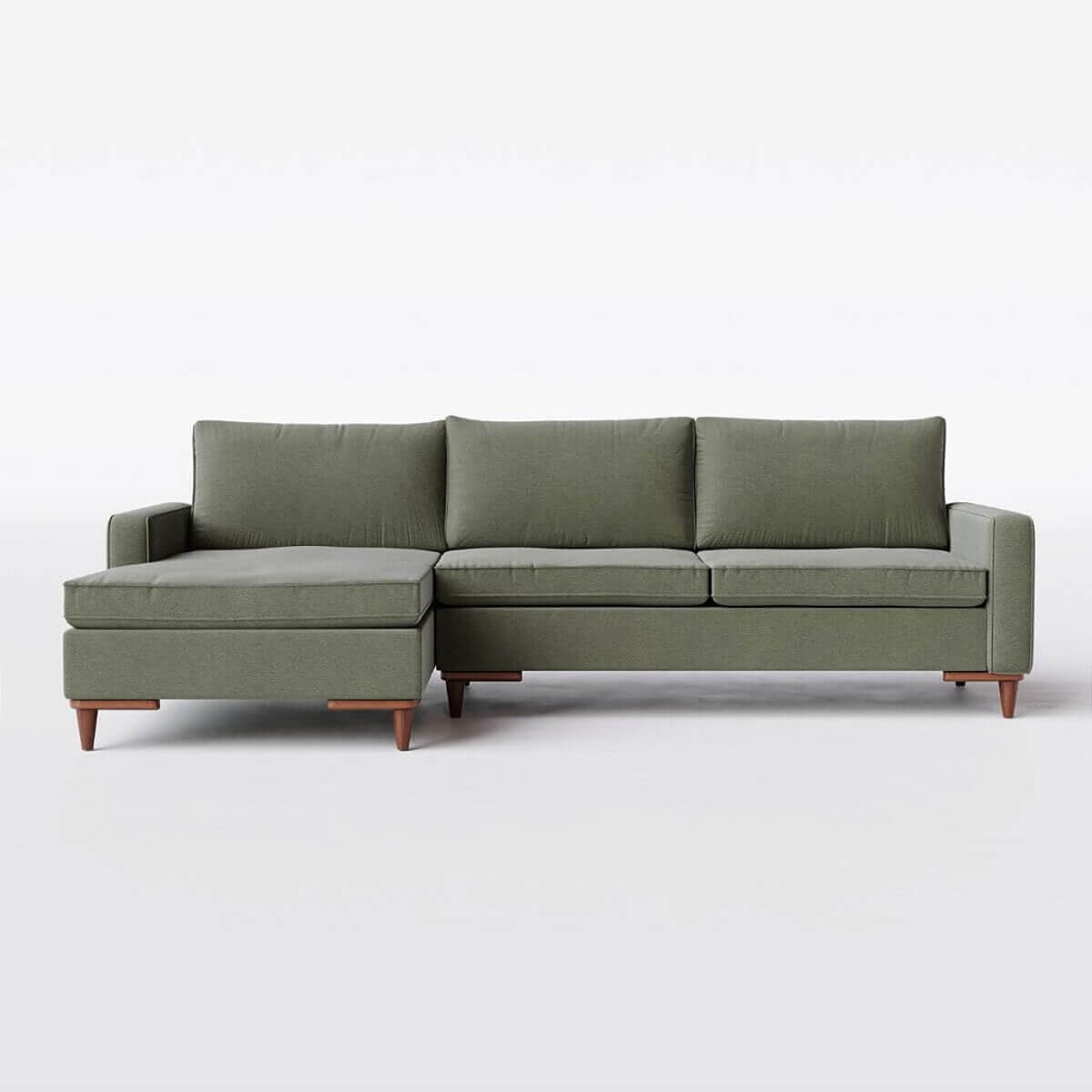 Sofá Living Fixo Viena com Chaise