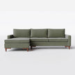 Sofá Living Fixo Viena com Chaise