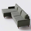 Sofá Living Fixo Viena com Chaise
