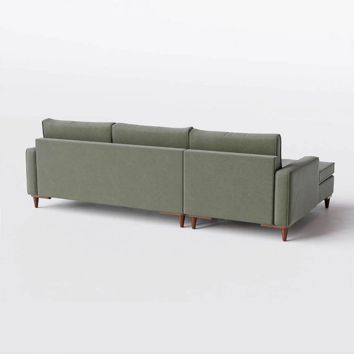 Sofá Living Fixo Viena com Chaise