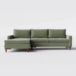 Sofá Living Fixo Viena com Chaise
