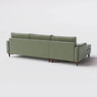 Sofá Living Fixo Viena com Chaise