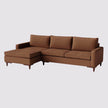 Sofá Living Fixo Viena com Chaise