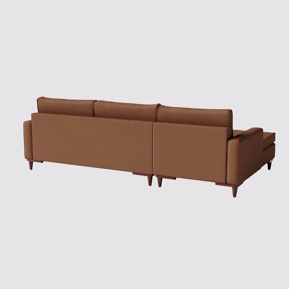 Sofá Living Fixo Viena com Chaise